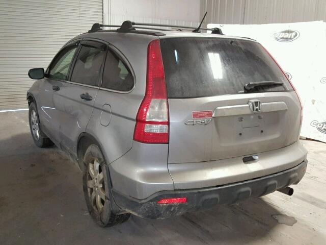 JHLRE48567C099192 - 2007 HONDA CR-V EX SILVER photo 3