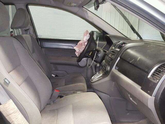 JHLRE48567C099192 - 2007 HONDA CR-V EX SILVER photo 5