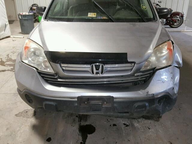 JHLRE48567C099192 - 2007 HONDA CR-V EX SILVER photo 7