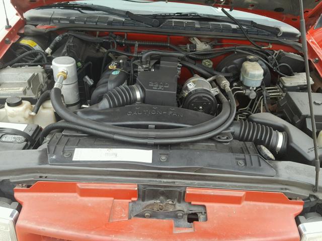 1GCCS1441YK108511 - 2000 CHEVROLET S TRUCK S1 RED photo 7