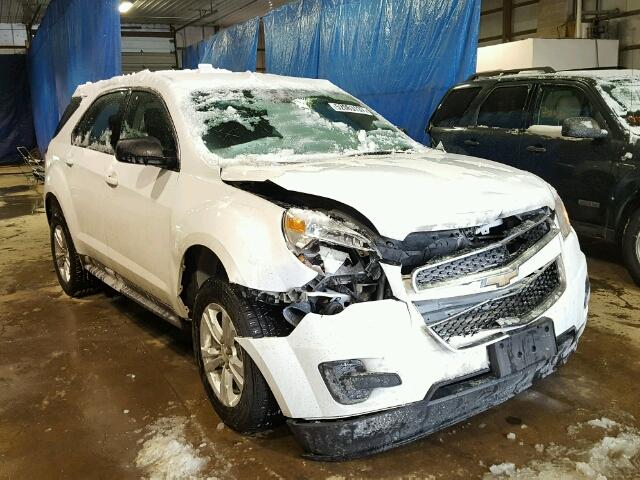 2GNALBEK5D6121161 - 2013 CHEVROLET EQUINOX LS WHITE photo 1