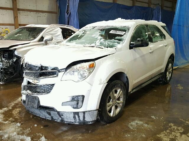 2GNALBEK5D6121161 - 2013 CHEVROLET EQUINOX LS WHITE photo 2