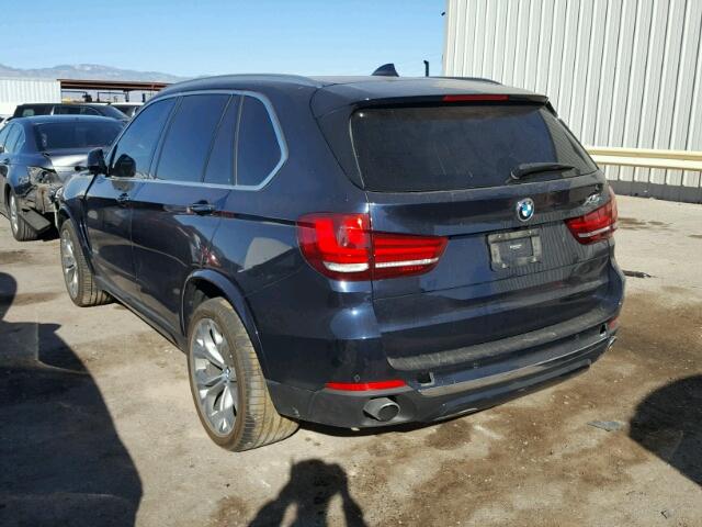 5UXKR2C50E0H33983 - 2014 BMW X5 SDRIVE3 BLUE photo 3