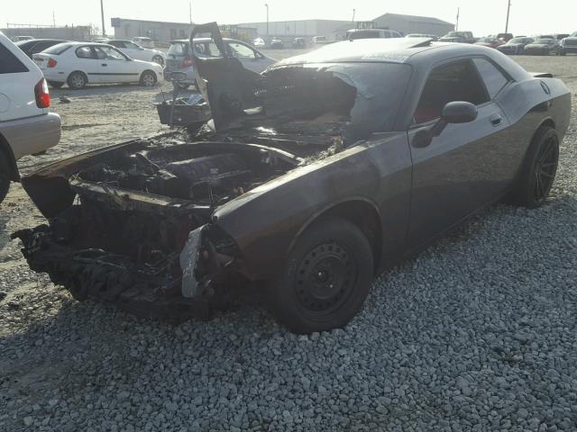 2B3LJ74W49H524523 - 2009 DODGE CHALLENGER BROWN photo 2