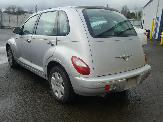 3A4FY48B76T364261 - 2006 CHRYSLER PT CRUISER SILVER photo 3