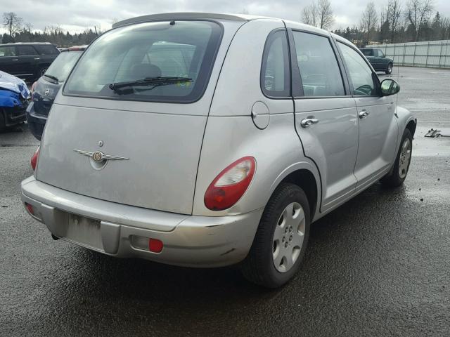 3A4FY48B76T364261 - 2006 CHRYSLER PT CRUISER SILVER photo 4