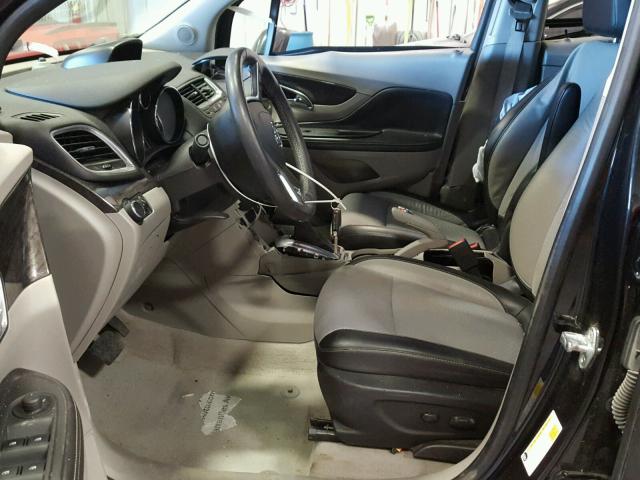 KL4CJASB3EB622340 - 2014 BUICK ENCORE BLACK photo 5