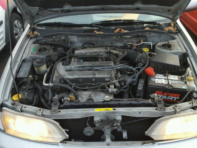 JNKCP11A61T403467 - 2001 INFINITI G20 GRAY photo 7