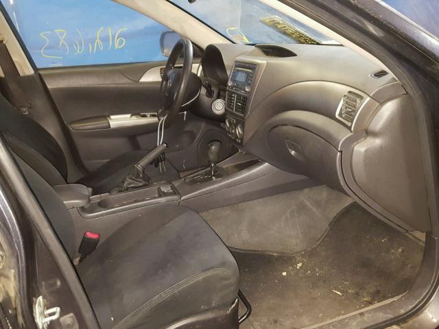 JF1GE61638H522226 - 2008 SUBARU IMPREZA 2. GRAY photo 5