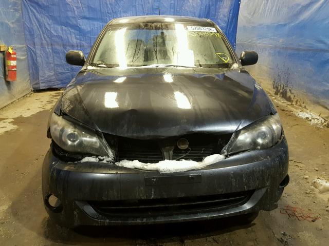 JF1GE61638H522226 - 2008 SUBARU IMPREZA 2. GRAY photo 9