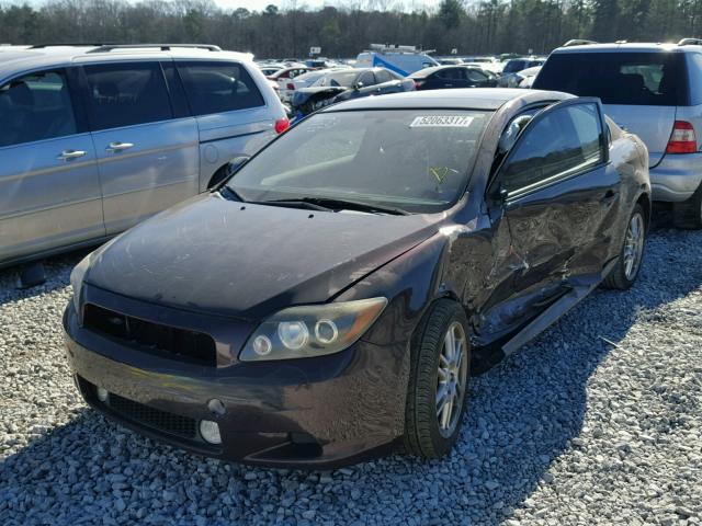 JTKDE167080235886 - 2008 SCION TC BURGUNDY photo 2