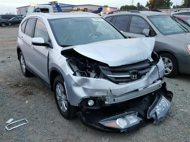 2HKRM3H7XDH503218 - 2013 HONDA CR-V EXL SILVER photo 1