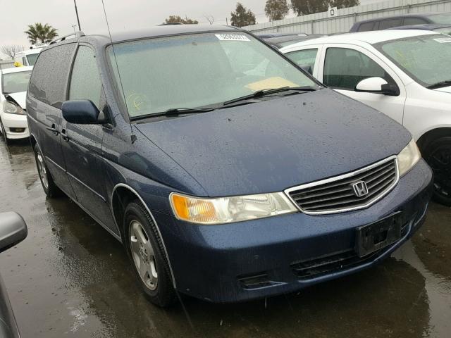 2HKRL1863XH528089 - 1999 HONDA ODYSSEY EX BLUE photo 1