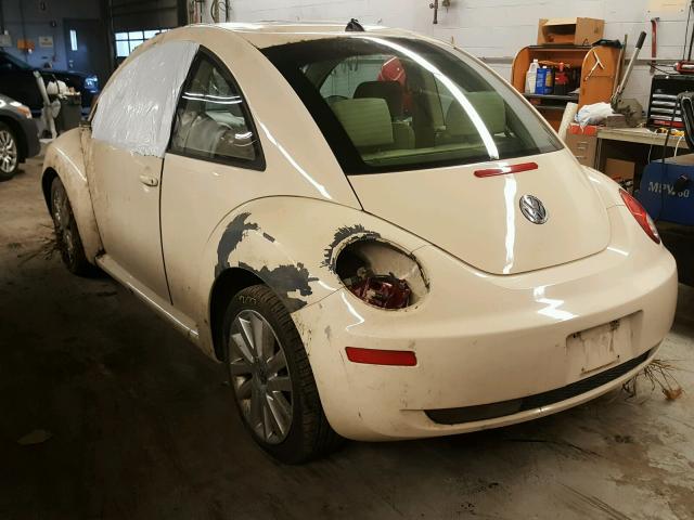 3VWRW31C58M524993 - 2008 VOLKSWAGEN NEW BEETLE CREAM photo 3