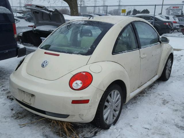 3VWRW31C58M524993 - 2008 VOLKSWAGEN NEW BEETLE CREAM photo 4