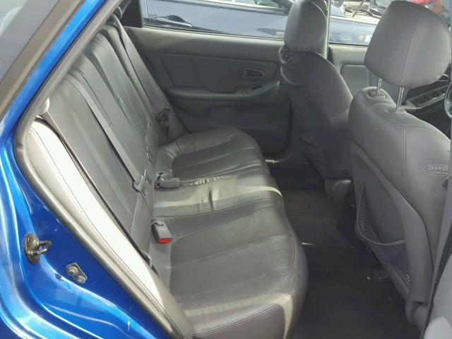 KMHDN56D16U199941 - 2006 HYUNDAI ELANTRA GL BLUE photo 6