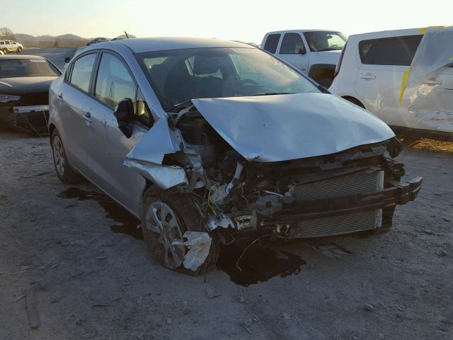 KNADM4A39H6085724 - 2017 KIA RIO LX Արծաթագույն լուսանկար 1