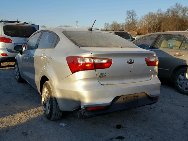 KNADM4A39H6085724 - 2017 KIA RIO LX Արծաթագույն լուսանկար 3