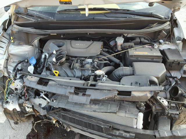 KNADM4A39H6085724 - 2017 KIA RIO LX SILVER photo 7