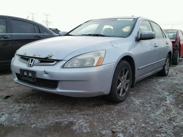 1HGCM66543A066381 - 2003 HONDA ACCORD EX SILVER photo 2