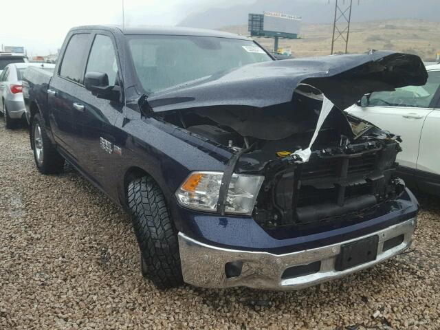 1C6RR7LT9GS146494 - 2016 RAM 1500 SLT BLUE photo 1