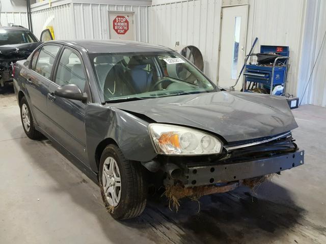 1G1ZS58F77F262332 - 2007 CHEVROLET MALIBU LS GRAY photo 1