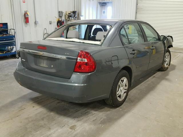 1G1ZS58F77F262332 - 2007 CHEVROLET MALIBU LS GRAY photo 4