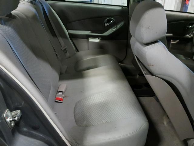 1G1ZS58F77F262332 - 2007 CHEVROLET MALIBU LS GRAY photo 6