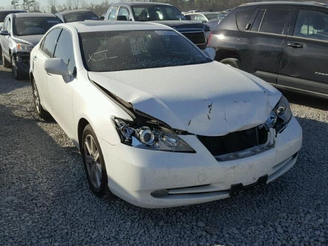 JTHBJ46G772031860 - 2007 LEXUS ES 350 WHITE photo 1