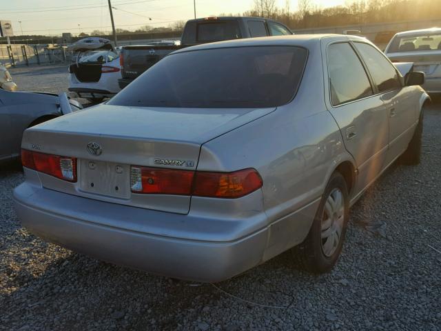 4T1BG22K81U048494 - 2001 TOYOTA CAMRY CE BEIGE photo 4