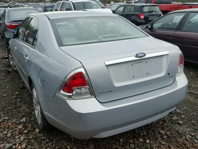 3FAHP08Z96R182538 - 2006 FORD FUSION SEL SILVER photo 3