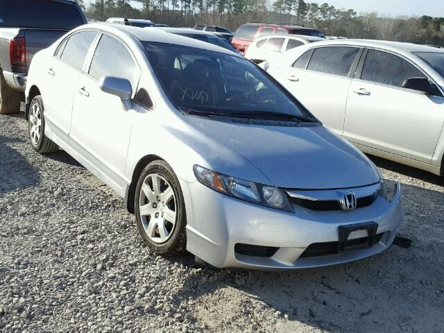 1HGFA16549L026212 - 2009 HONDA CIVIC LX SILVER photo 1