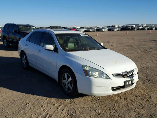 1HGCM56824A063551 - 2004 HONDA ACCORD EX WHITE photo 1