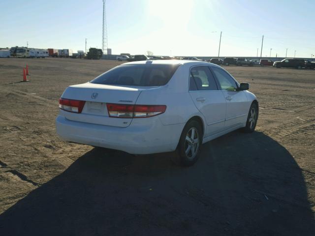 1HGCM56824A063551 - 2004 HONDA ACCORD EX WHITE photo 4