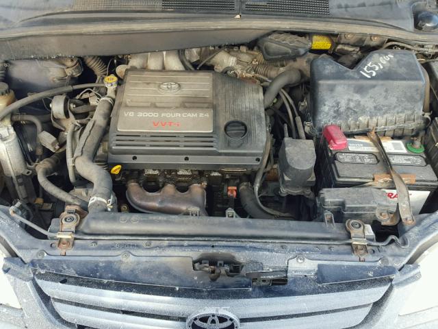 4T3ZF13C02U449338 - 2002 TOYOTA SIENNA LE BLUE photo 7