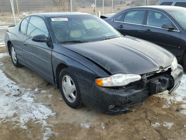 2G1WX15K519294632 - 2001 CHEVROLET MONTE CARL BLACK photo 1