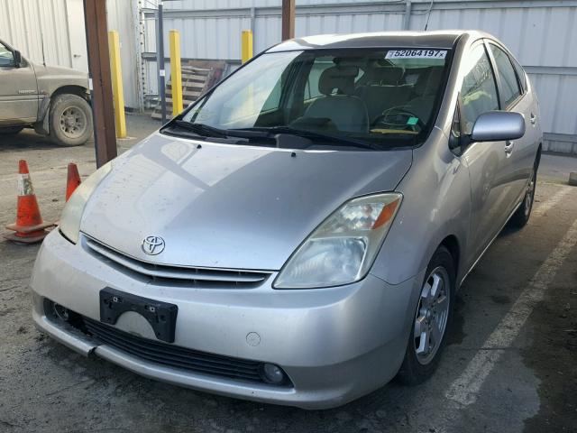 JTDKB20UX57008347 - 2005 TOYOTA PRIUS SILVER photo 2