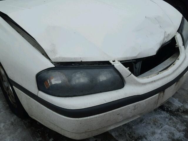 2G1WF52E349382625 - 2004 CHEVROLET IMPALA 白色 照片 9
