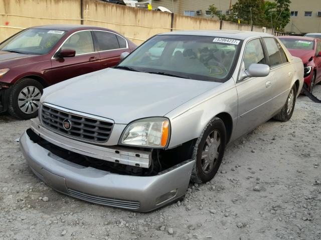 1G6KD54Y84U249772 - 2004 CADILLAC DEVILLE SILVER photo 2