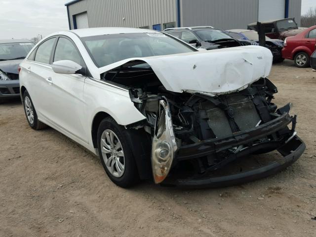 5NPEB4AC4BH110099 - 2011 HYUNDAI SONATA GLS WHITE photo 1