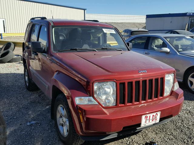 1J4PN2GKXBW556927 - 2011 JEEP LIBERTY SP RED photo 1