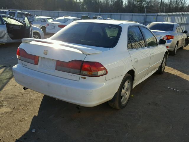 1HGCG16521A006526 - 2001 HONDA ACCORD EX WHITE photo 4