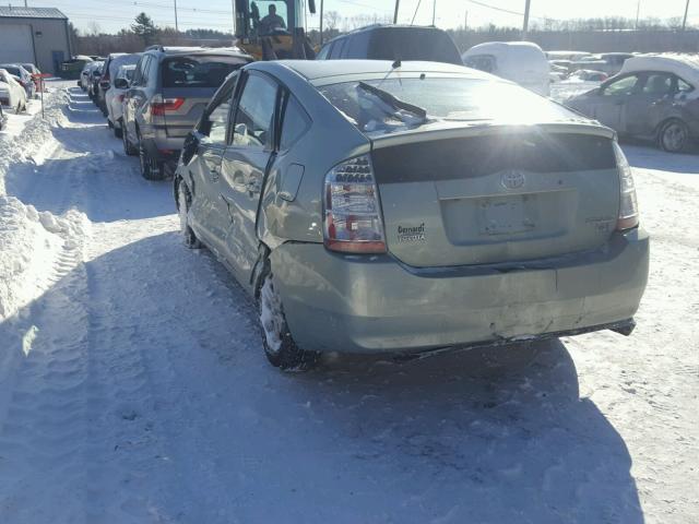 JTDKB20U077685782 - 2007 TOYOTA PRIUS GRAY photo 3