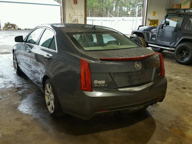 1G6AG5RX2D0148253 - 2013 CADILLAC ATS BLUE photo 3