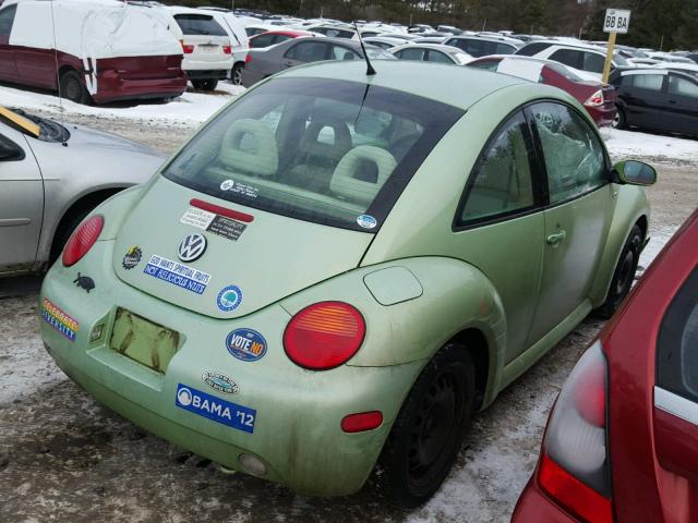 3VWCP21C42M403179 - 2002 VOLKSWAGEN NEW BEETLE მწვანე ფოტო 4
