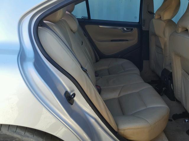 YV1RH52Y842349718 - 2004 VOLVO S60 R ვერცხლისფერი ფოტო 6