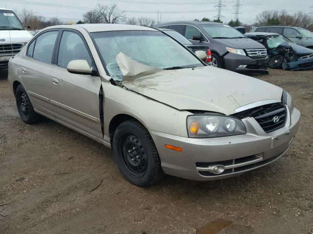 KMHDN46DX6U374939 - 2006 HYUNDAI ELANTRA GL GOLD photo 1