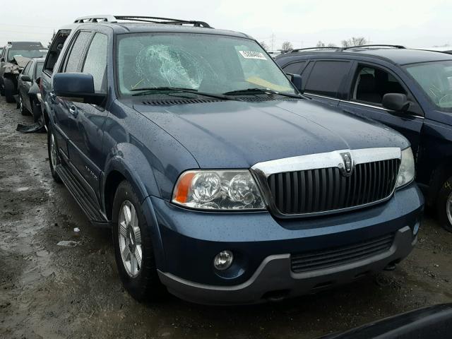 5LMFU28R54LJ11007 - 2004 LINCOLN NAVIGATOR BLUE photo 1