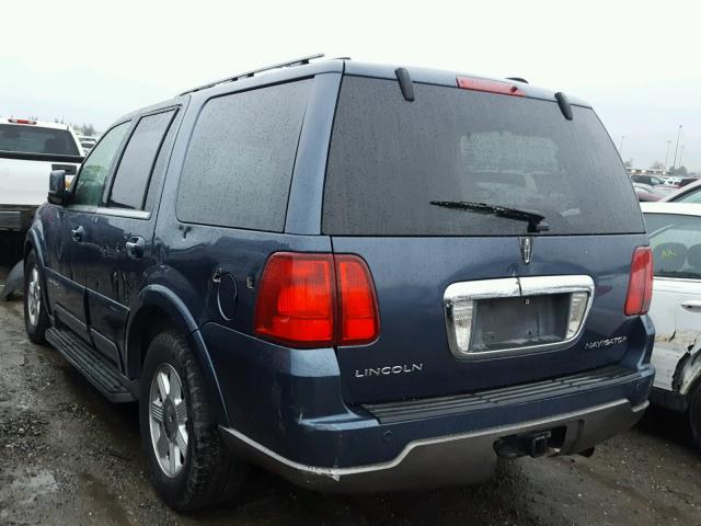5LMFU28R54LJ11007 - 2004 LINCOLN NAVIGATOR BLUE photo 3