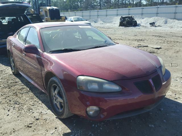 2G2WS542641175624 - 2004 PONTIAC GRAND PRIX BURGUNDY photo 1